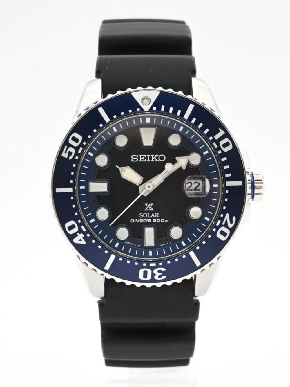 [ Near Mint ] SEIKO Prospex Diver's Watch 200m SBDJ019 43mm Quartz SS BK 65LC582